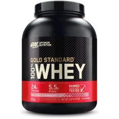 Gold Standard 100% Whey Strawberry Flavor 2,27Kg - Optimum Nutrition