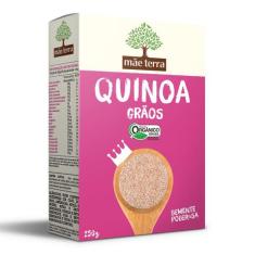 Quinoa Em Grãos Orgânica Mãe Terra 250G