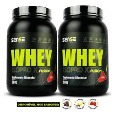 Kit 2 Whey Protein 900g - Sense Nutrition-Unissex