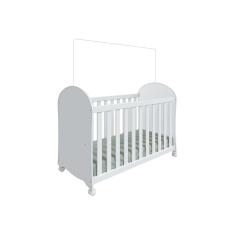 Berço Moveis Peroba Smim padrão nacional MDF com rodizio