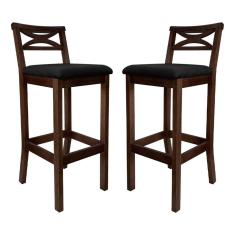 Conjunto 2 Banquetas Altas X Copacabana Capuccino