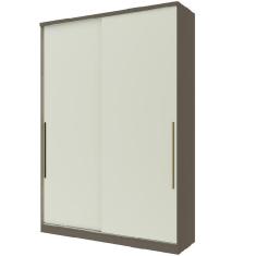 Guarda Roupa Roupeiro Modulado Casal 2 portas Diamante