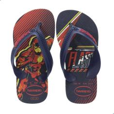 Chinelo Infantil Havaianas Kids Max Herois Azul