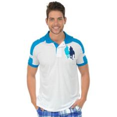 Camisa polo perfeita fenomenal(sem elasticidade), Branco, GG