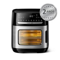 Air Fryer Forno c/ Visor Philips Walita 12L Preta AI551