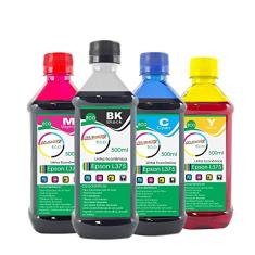 Kit Tinta para impressora Epson L375 Eco Marpax CMYK 4x500ml