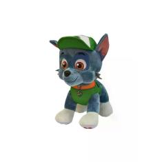 Boneco de Pelúcia Sunny Patrulha Canina Rocky 30cm