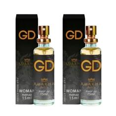 Kit 2 Perfume GD Feminino Amakha Paris Bolso Bolsa