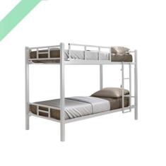 Beliche Cama Solteiro Quarto Criança Aço Resistente Escada - HOME AS, 