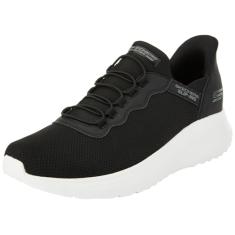 Skechers Tênis masculino Hands Free Slip-ins Bobs Squad Chaos-Daily Hype, Preto, 41