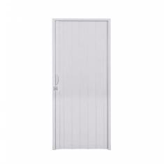 Porta Sanfonada PVC Polifort 210cmx90cm Cinza