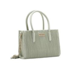 Bolsa Feminina Chenson de Mão Tiracolo Textura Soft Original-Feminino