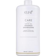 Shampoo Care Keune Satin Oil 1000ml Para Cabelos Secos