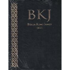 Biblia King James 1611 Ultrafina Slim - Preta