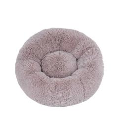 KAIJIE Cama calmante para cães e gatos, cama redonda macia e aconchegante para cães e gatos pequenos, médios e 90 cm de diâmetro