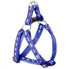 Peitoral Para Caes Sanremo Poliester Pequeno Azul, Azul