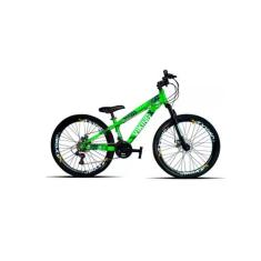 Bicicleta Aro 26 Vikingx Tuff 21v Alumínio Freio a Disco Aros Vmaxx Pr