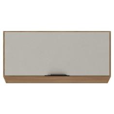 Armário Aéreo para Cozinha Firenze 1 Porta Amêndola Touch Nude Prime T