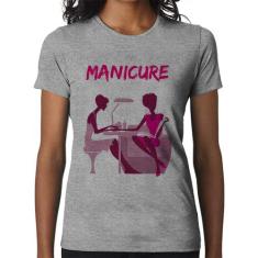 Baby Look Manicure - Foca na Moda, Cinza, GG