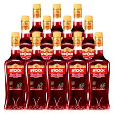 Licor Creme de Cassis Stock 720ml 12 Unidades