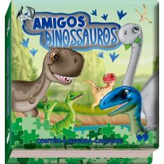 Livro - Amigos Dinossauros: Quebra-cabeça