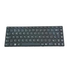 Teclado para Notebook bringIT compatível com Lenovo B490 ABNT2, Preto