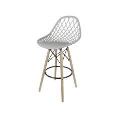 Banqueta Kaila Cinza