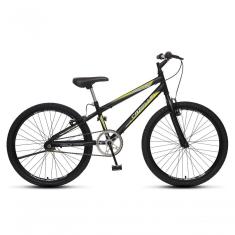 Bicicleta Force 1 Aro 24 Sem Marchas Freios V-brake Preto