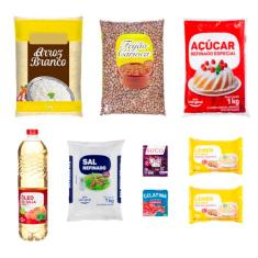 Cesta Básica De Alimentos Econômica - 9 Itens Essenciais