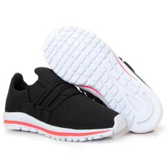 Tênis Lig Shoes Com Cadarço Esporte Confort Unissex-Unissex