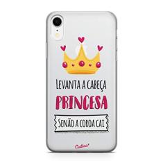 Capa Poliuretano, Elfo, Iphone XS Max, Capa Protetora para Celular, Transparente