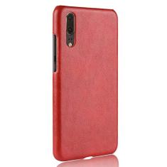 Capa para Huawei P20, capa de celular com proteção robusta 360° protege seu telefone capa de couro granulado para Huawei P20