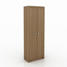 Armário Alto para Escritório 2 Portas ME4105 Tecnomobili, Amêndoa