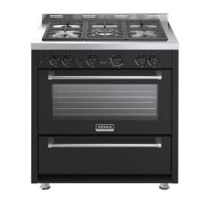 Fogão A Gás 5 Q Preto Fosco 220v Venax