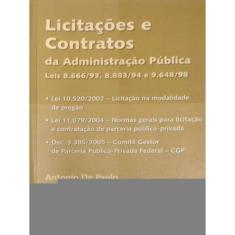 Licitacoes E Contratos Da Administração Publica
