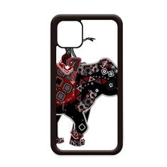 Elephant Performance China Minority Dressing Totem para iPhone 12 Pro Max Capa para Apple Mini Mobile Case