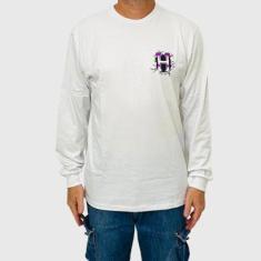 Camiseta HUF Manga Longa Giga Melted Masculina-Masculino