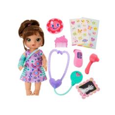 Boneca Baby Alive Hora da Consulta Morena - com Acessórios Sunny Hasbr