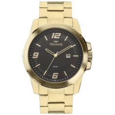 Relógio Technos Masculino Casual Racer Dourado 2115Mnzs/4P