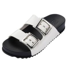 Tamanco Feminino Zaxy 18063 Partiner Preto+branco 38