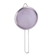 Peneira Inox Prateado Pequeno 10cm Class Home, Prateado
