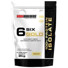 Whey Protein Isolado Six Gold 2 Kg Exclusivo - Bodybuilders Sabor Baunilha