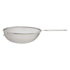 Mimo Style, Peneira em Aço Inox com Suporte para Acomodação em Panelas e Travessas — 21 cm