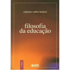 Livro - Filosofia da educação