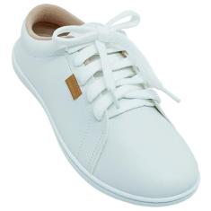 Tênis Moleca Feminino Napa Neo Modern Casual, Branco, 35