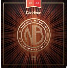Encordoamento Violão Aço D'addario Nickel Bronze 013 NB1356