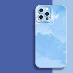 Capa de pintura em aquarela para iPhone 11 12 13 14 Pro Max Mini XR XS X 7 8 Plus SE 2020 Rainbow à prova de choque Tpu macio capa de silicone, 1, para iPhone 13 Pro