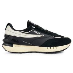 Tênis Fila Renno Vintage II Preto e Branco