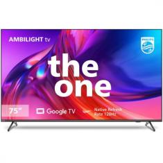 Smart Tv 75 Philips 4K 75PUG8808 Ambilight Android - Philips TV, Preto