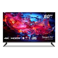 Smart TV HQ 60" UHD 4K, HDR Android 11, Design Slim, Processador Quad 